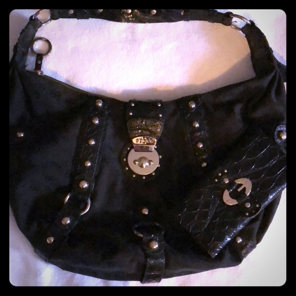 Guess Hobo Bag and matching leather wallet Bundle